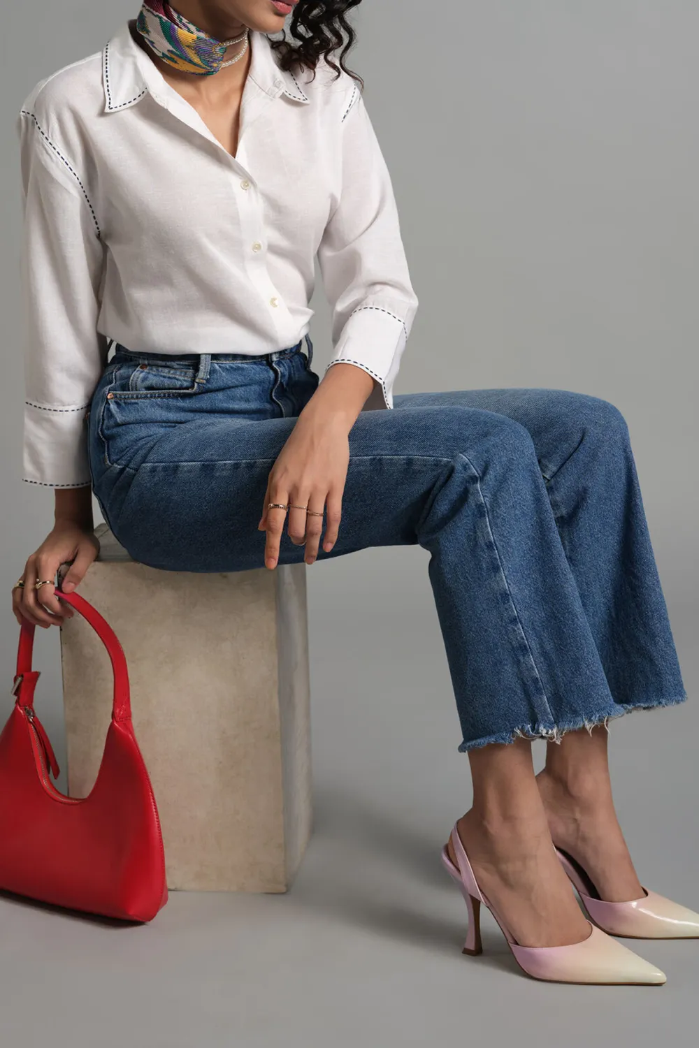 Regular Length Casual Style Plain Shirt